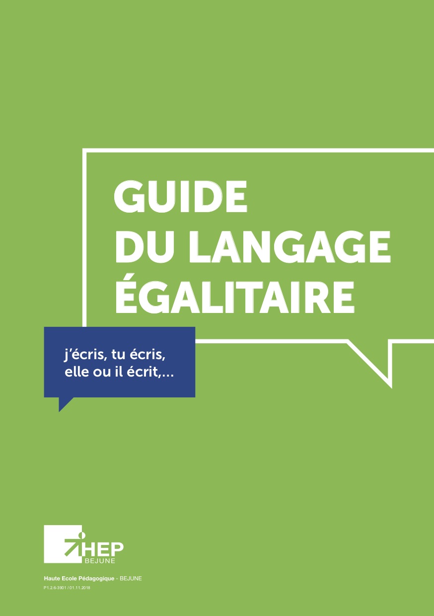 IT Guide du langage egalitaire FR 181101